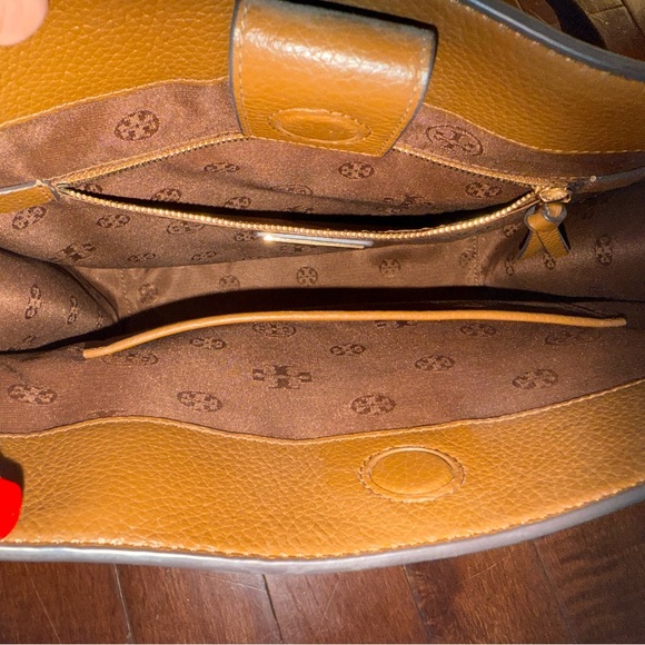 Tory Burch Brown Leather Shoulder Bag -Thea - Picture 3 of 4